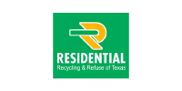 The logo for Residential Recycling & Refuse of Texas.